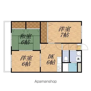 セシボン北澤【3A号室】の間取り