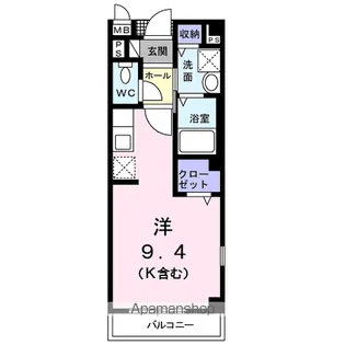 プリムヴェール【2階】の間取り