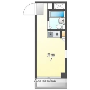 サンシティ八剣【2階】の間取り