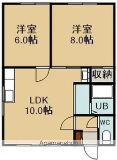 ラ・クール日吉【1階】の間取り