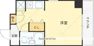 瑠璃甲東園【5階】の間取り