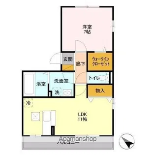 ESPERANZA【2階】の間取り