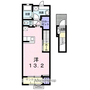 プレーゴ【2階】の間取り