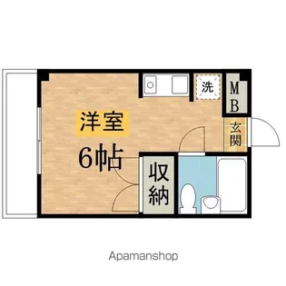 豊泉ビル【3階】の間取り