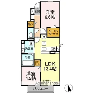 グランツ2【1階】の間取り
