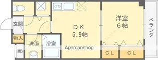 大谷町アネックス【4階】の間取り