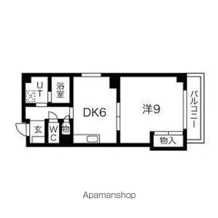 山名屋ビル【2階】の間取り