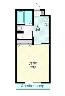 JRBハイツ虹ヶ浜弐番館【302号室】の間取り