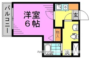 アルテシモパーチェ【4階】の間取り