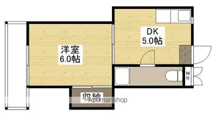 第1小河内ビル【3階】の間取り