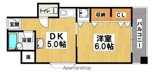NOMA車之町【4階】の間取り
