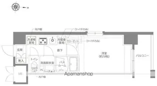 AELL亀有【3階】の間取り
