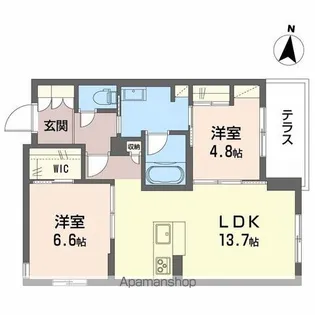 リオ・ブランコ【1階】の間取り