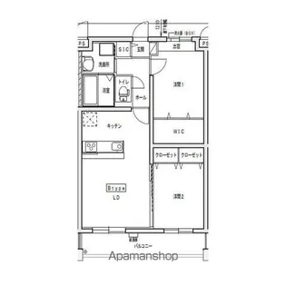RESHALLOW【1階】の間取り