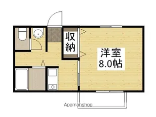 ドミール小野【1階】の間取り