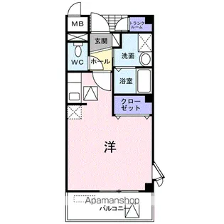 リバーレイクヒルズ【1階】の間取り