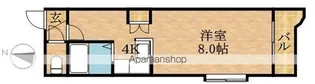 ノースシティ44【407号室】の間取り