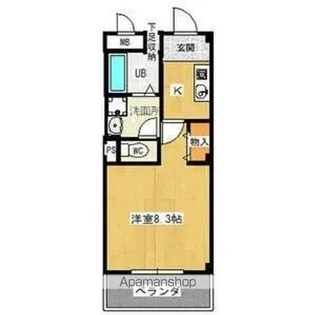 キャトル・セゾン【3階】の間取り