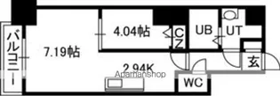 PRIME URBAN札幌医大前【6階】の間取り