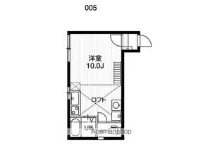 リオネス北千住【1階】の間取り