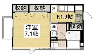 エスポワールⅤ【2階】の間取り