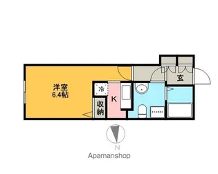 東京都練馬区中村南3丁目【マンション】の間取り