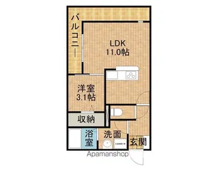 D−HILLS野口【2階】の間取り