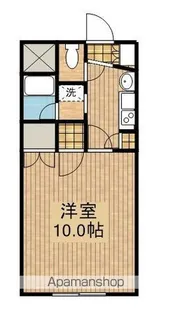 サルヴァトーレ清水【1階】の間取り