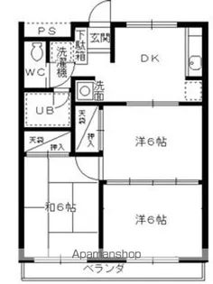 パストラルタケイ【101号室】の間取り