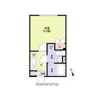 トライム早稲田鶴巻町【1階】の間取り