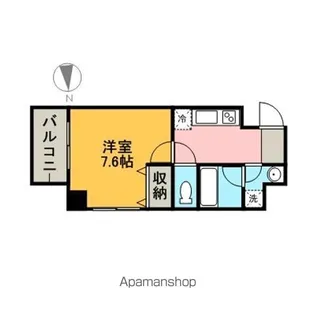 LEXCEED izumi【6階】の間取り