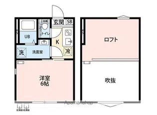 アザーレ・パッシオ日吉本町【2階】の間取り