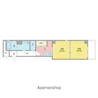 B's117 North【4階】の間取り