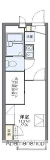 レオパレス森小路【1階】の間取り