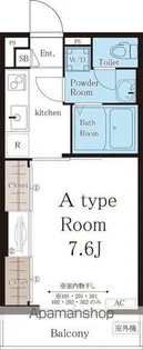 千葉県船橋市本中山7丁目【マンション】の間取り