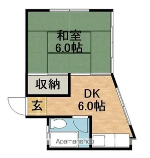 パールハイツ【301号室】の間取り