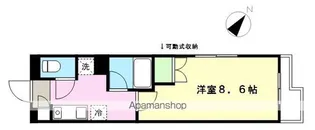 カーサ・デル・ソル【3階】の間取り