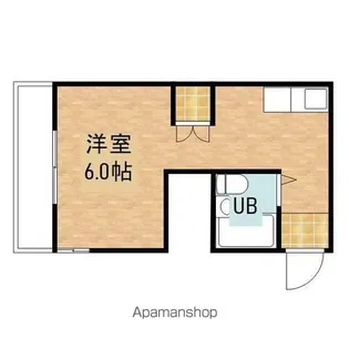 シャトー服部マンション【3階】の間取り
