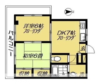 アネックス山崎【303号室号室】の間取り