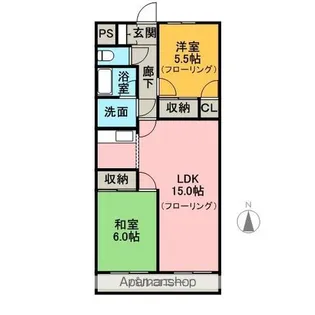 ラトゥール西阿倉川【602号室】の間取り