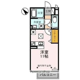 エムステート【1階】の間取り