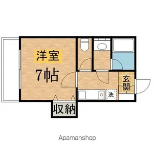 プレジデントうえのだい【1階】の間取り