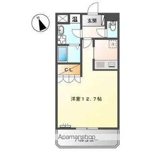 ラッフィナート田園【1階】の間取り