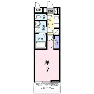 ANGE.Y【3階】の間取り