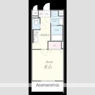 ブルースカイ【3階】の間取り