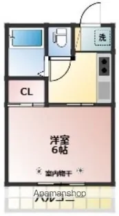 パークプレイス西川原Ⅱ棟【1階】の間取り