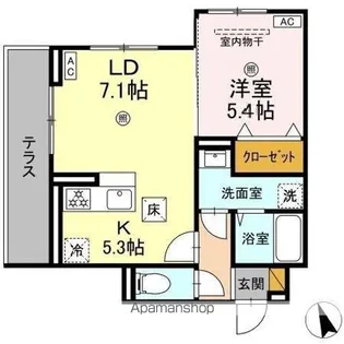 (仮称)前原東2丁目PJ【1階】の間取り