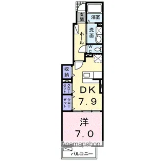 シーサイドグランデ A【1階】の間取り