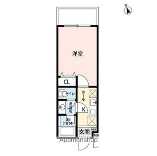 プレール・ドゥーク横浜杉田【2階】の間取り