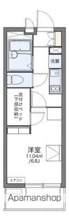 レオパレスモンサンミッシェル【3階】の間取り